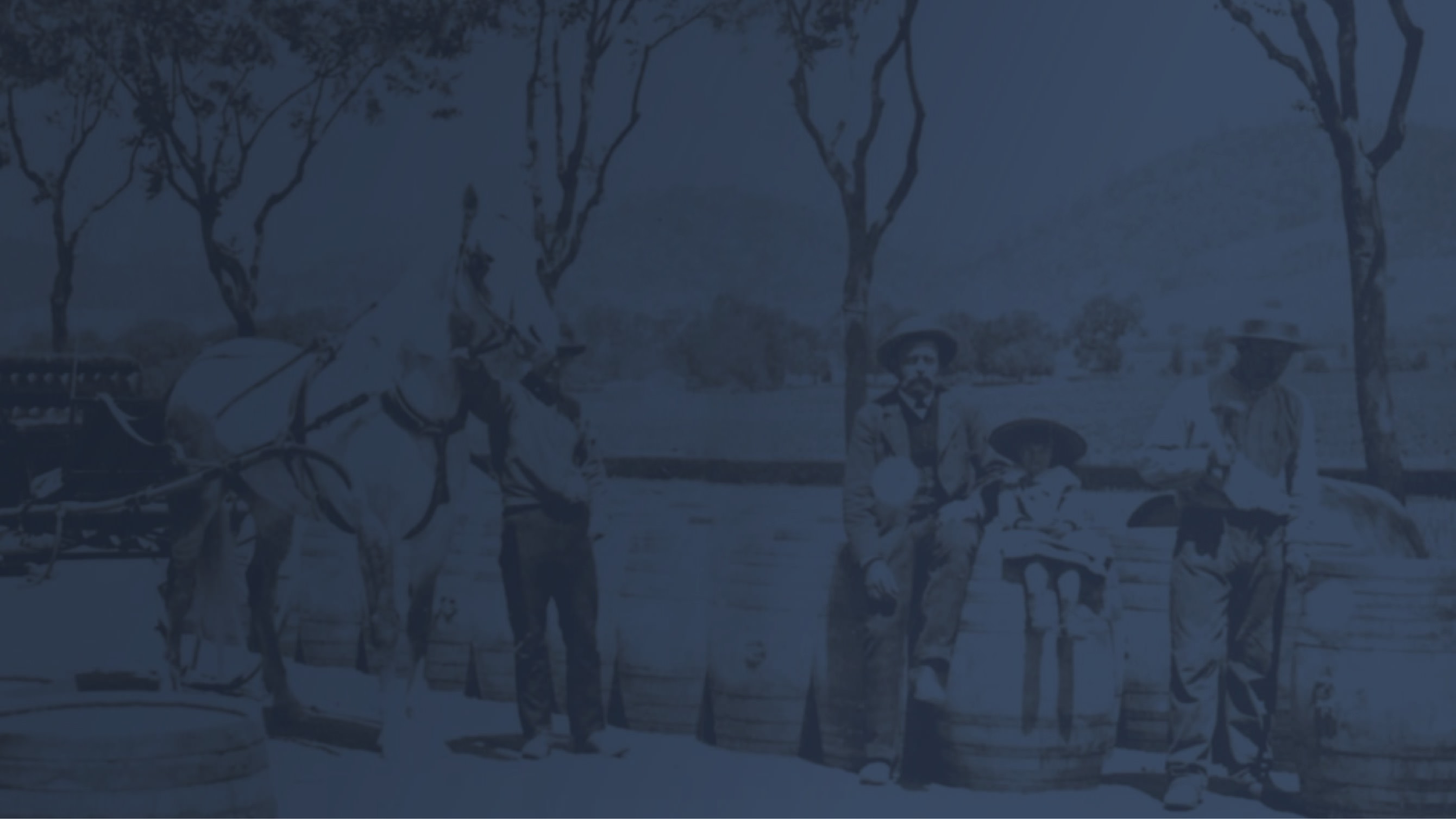 Historical Napa Valley in 1860