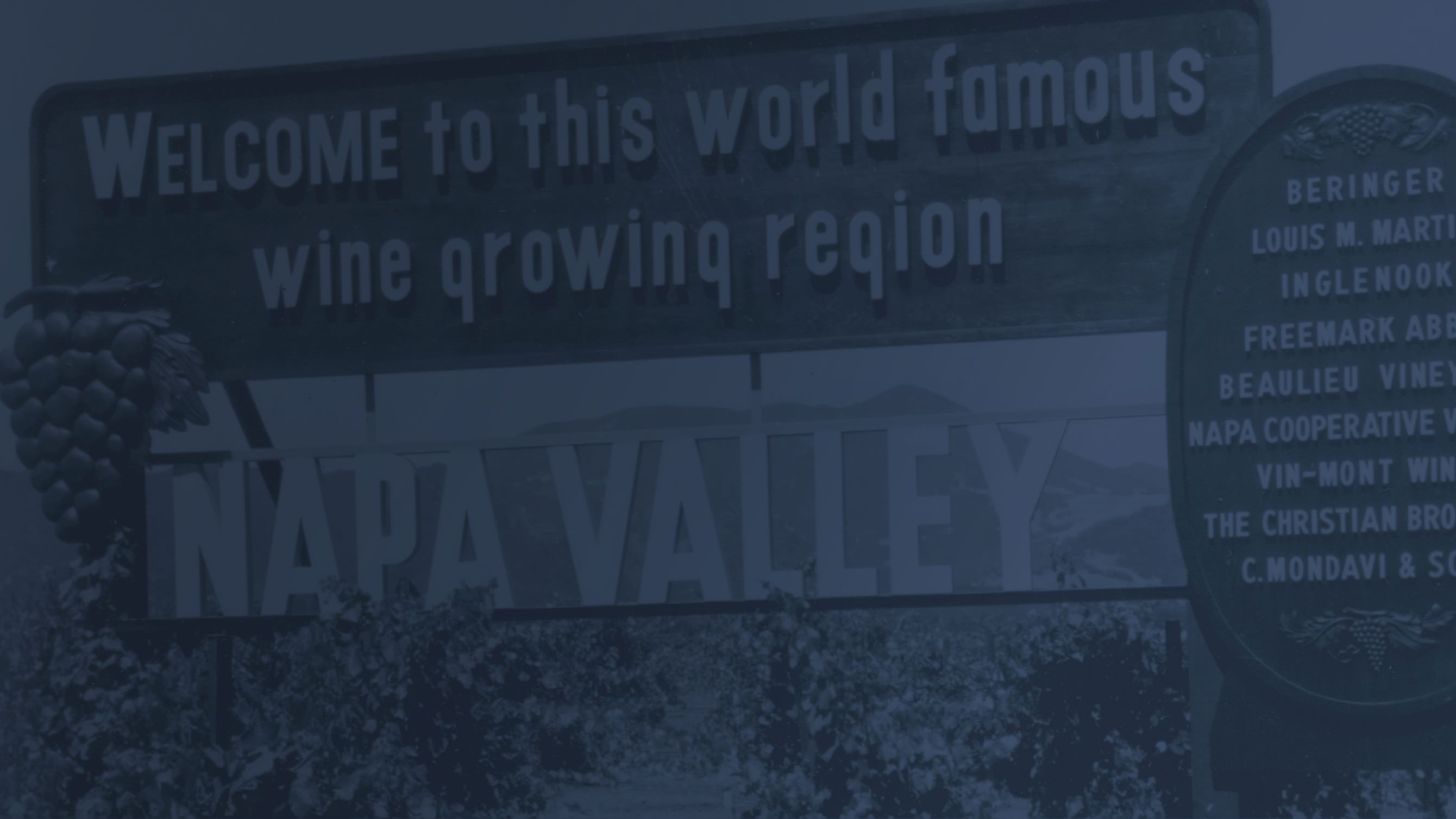 Historical Napa Valley in 1944
